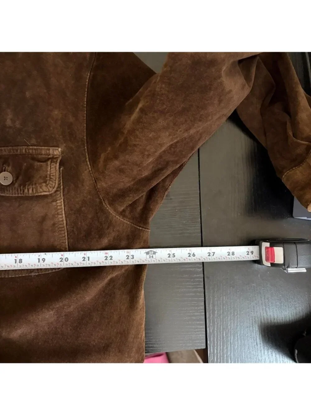 90s brown suede leather distressed western grunge shirt jacket